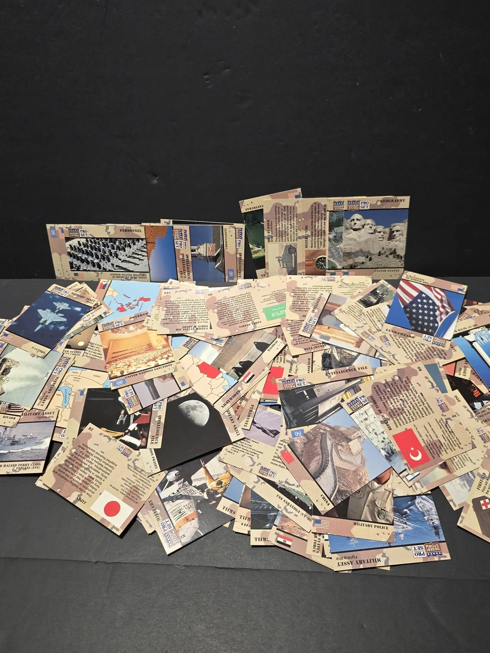Vintage 1991 Pro Set Desert Storm Trading Cards Base Set 249 Missing #13